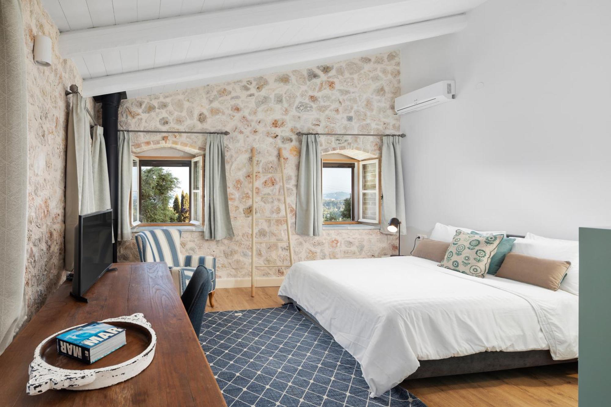 Corfu Olivestone Village With Swimming Pool Agios Markos Luaran gambar