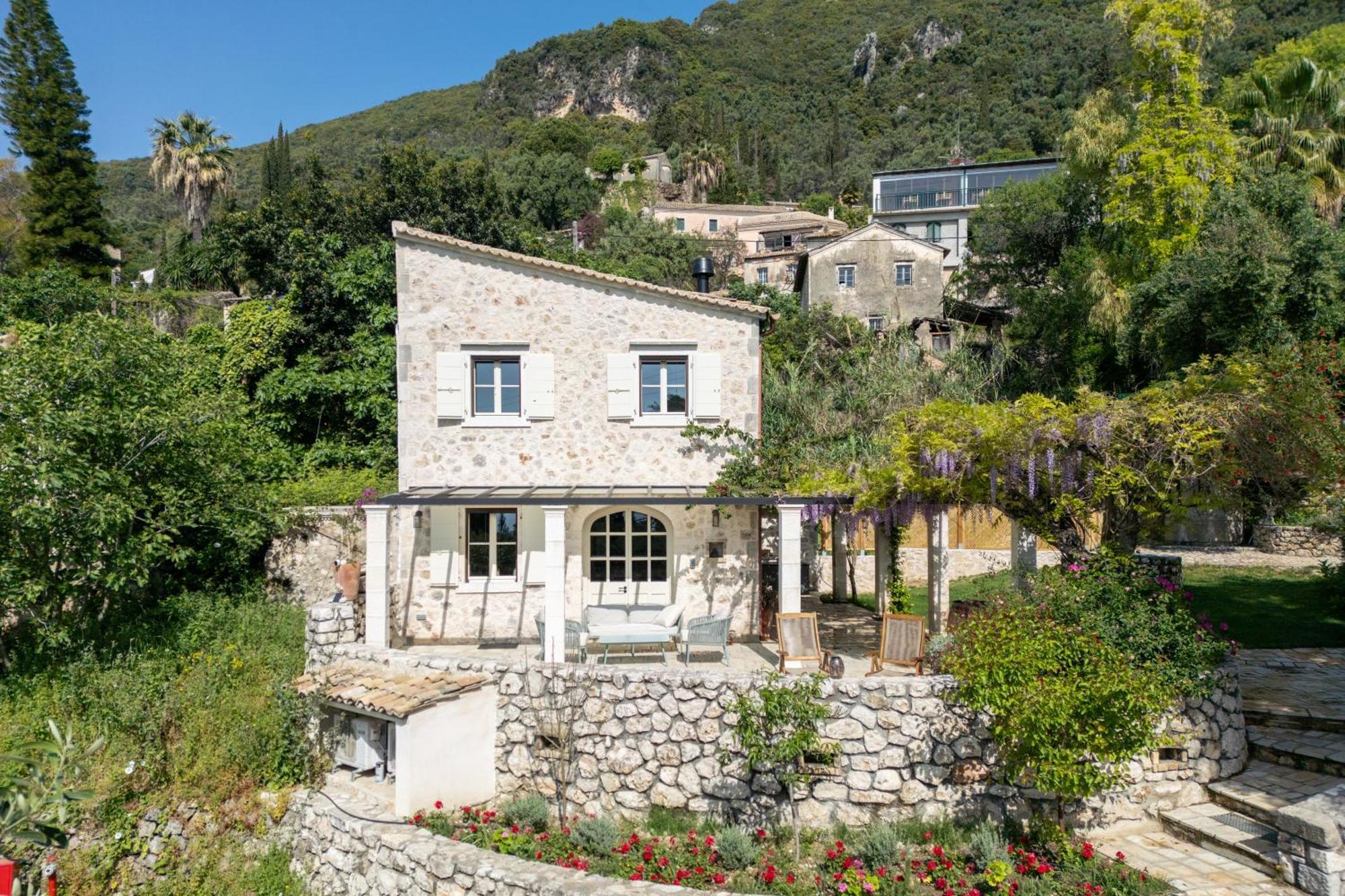 Corfu Olivestone Village With Swimming Pool Agios Markos Luaran gambar