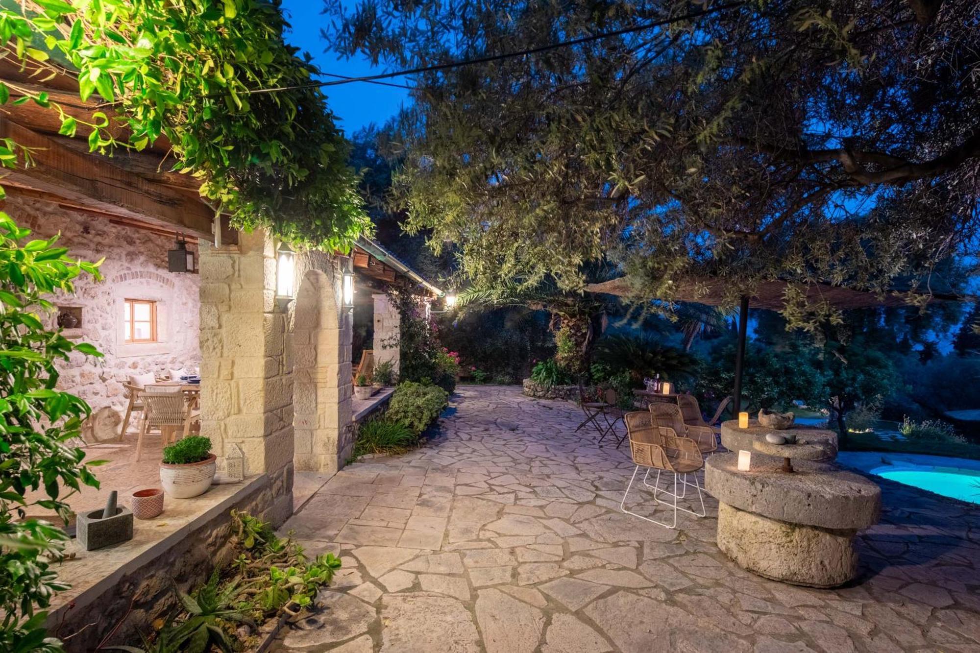 Corfu Olivestone Village With Swimming Pool Agios Markos Luaran gambar