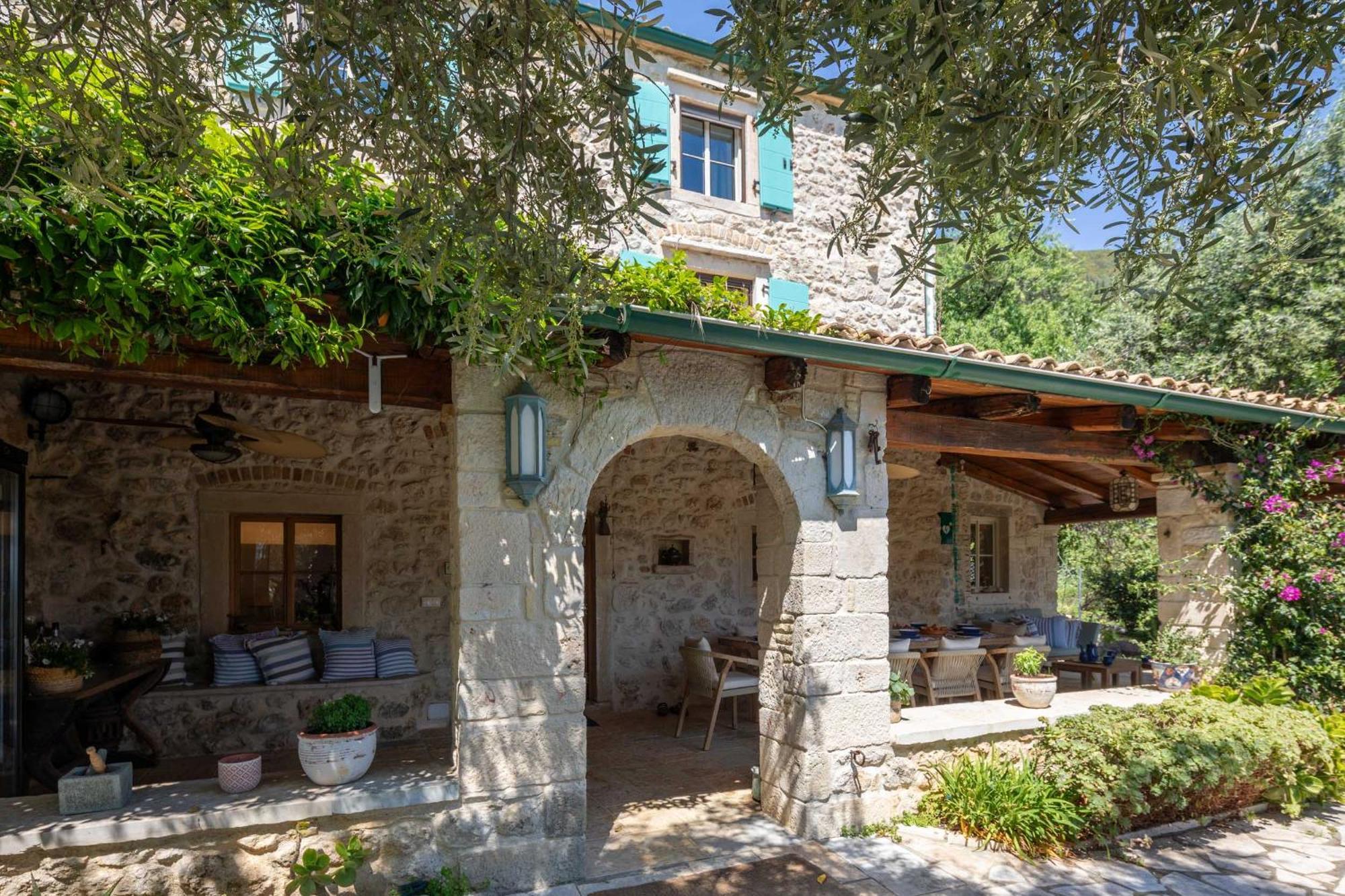 Corfu Olivestone Village With Swimming Pool Agios Markos Luaran gambar