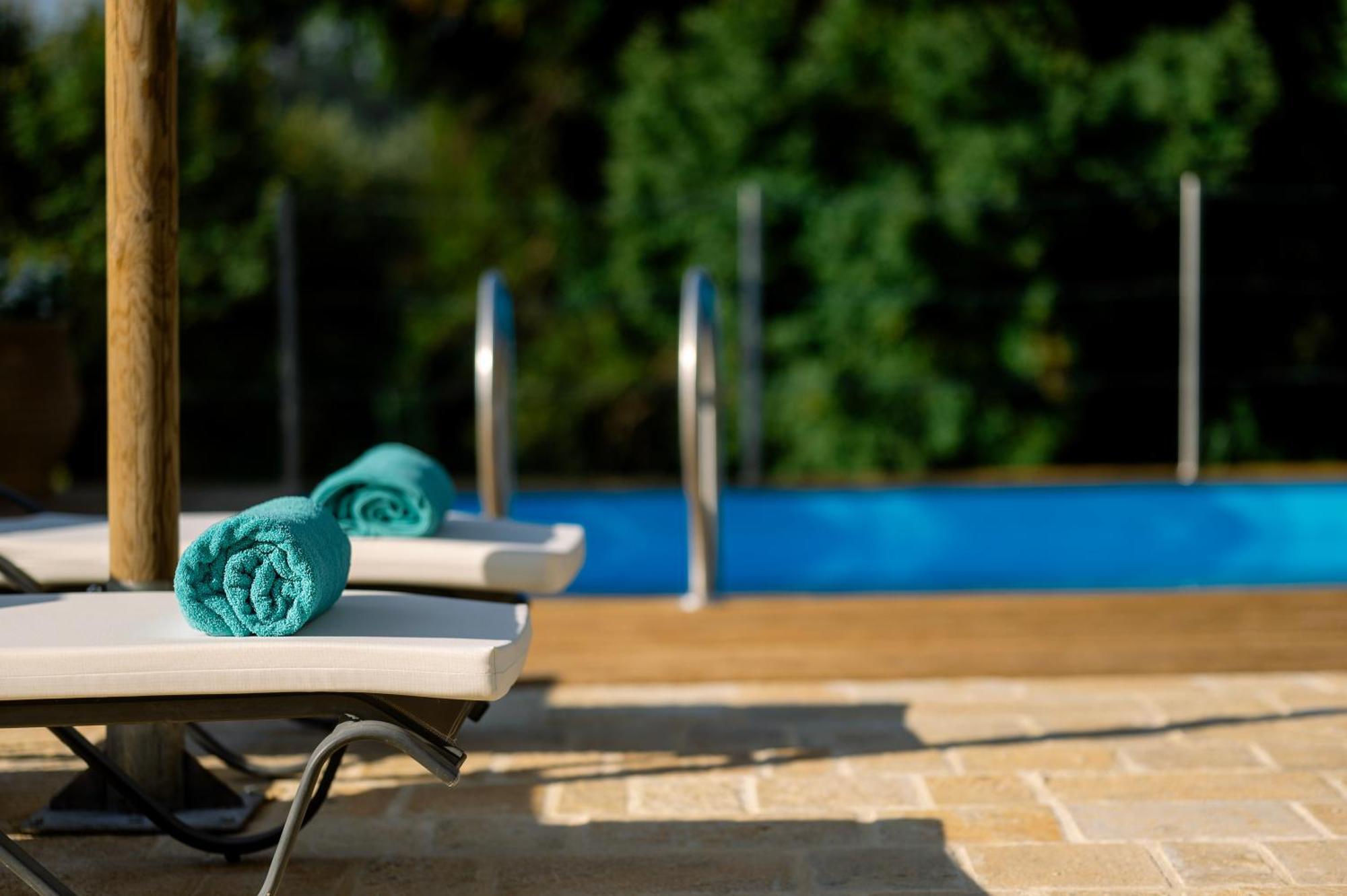 Corfu Olivestone Village With Swimming Pool Agios Markos Luaran gambar