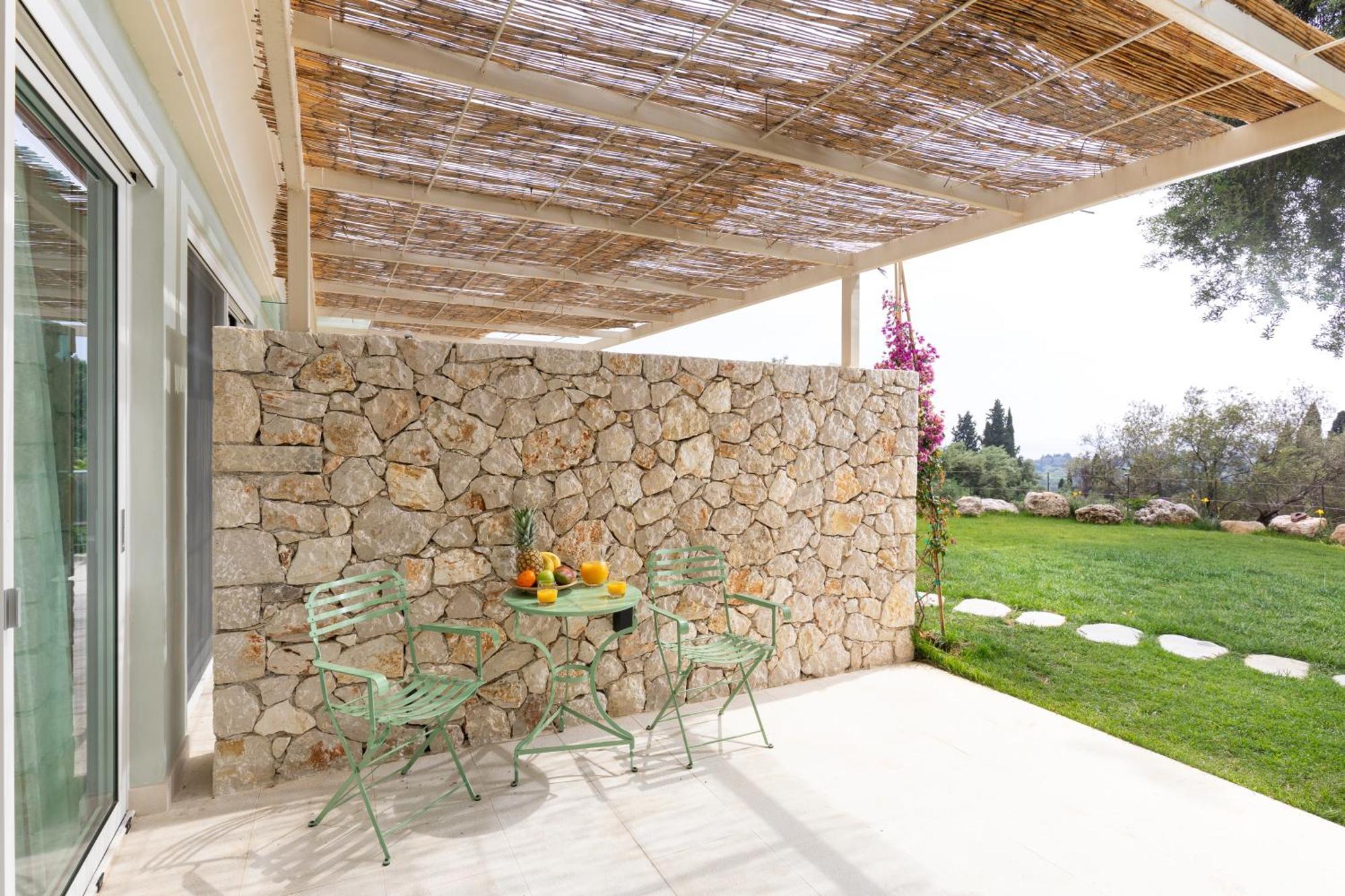 Corfu Olivestone Village With Swimming Pool Agios Markos Luaran gambar