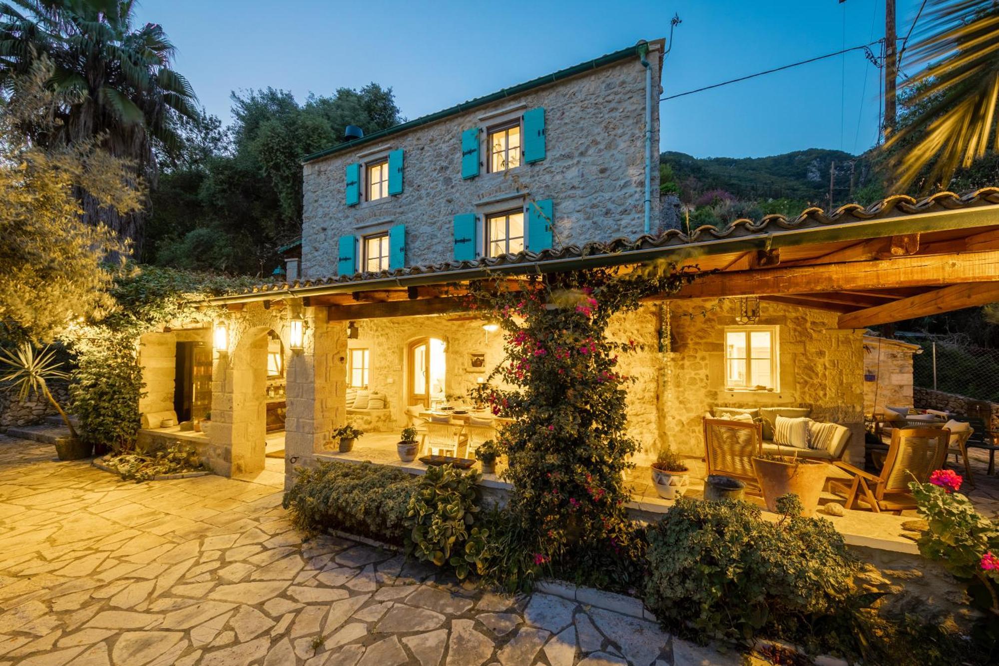 Corfu Olivestone Village With Swimming Pool Agios Markos Luaran gambar