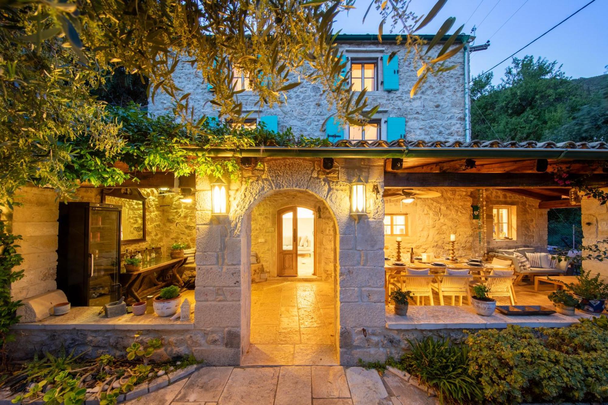 Corfu Olivestone Village With Swimming Pool Agios Markos Luaran gambar